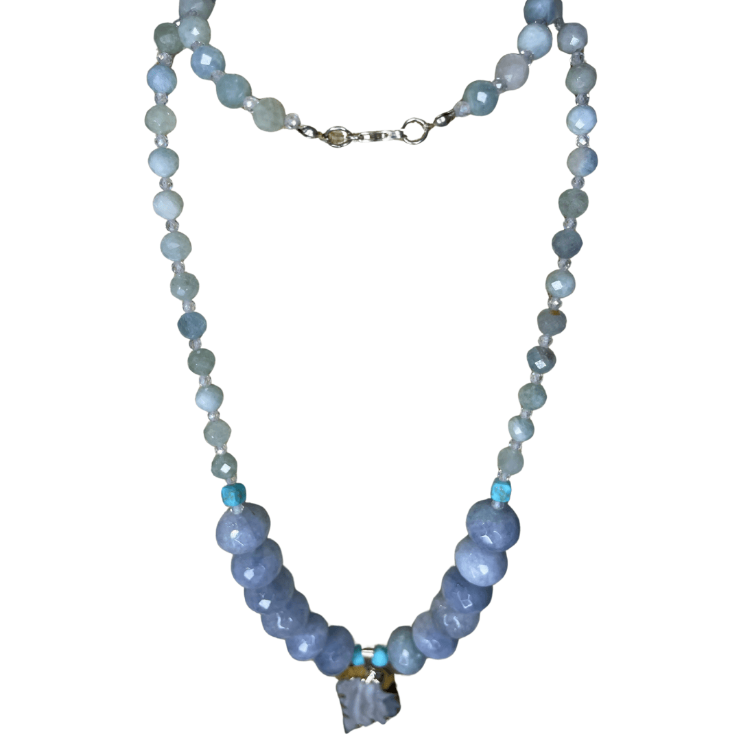 Collar Handmade Hoja de Mar - Imagen 3