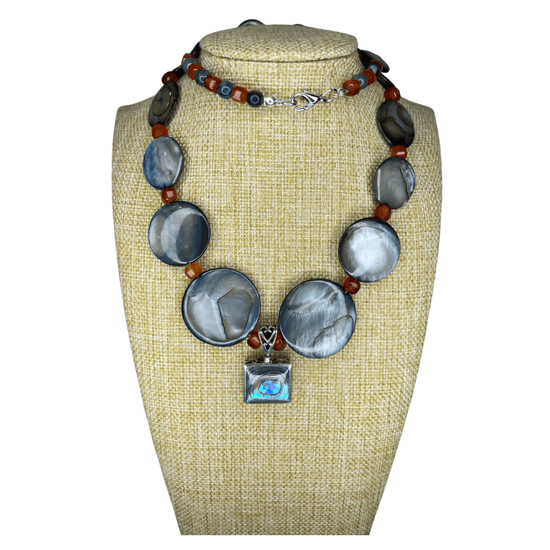 Collar nácar-abalone - Imagen 2