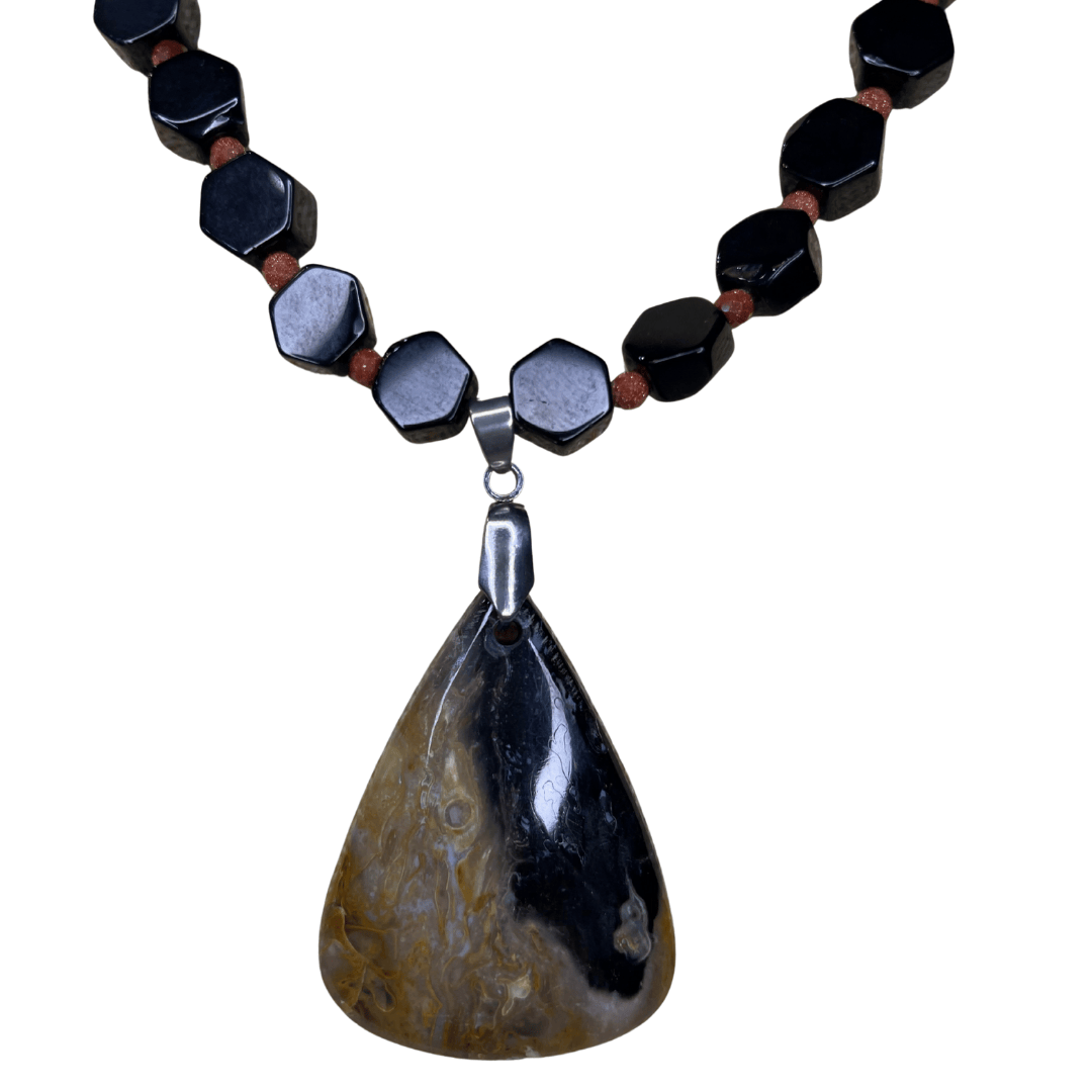 Collar Handmade ónix