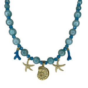 Collar Handmade Mar azul