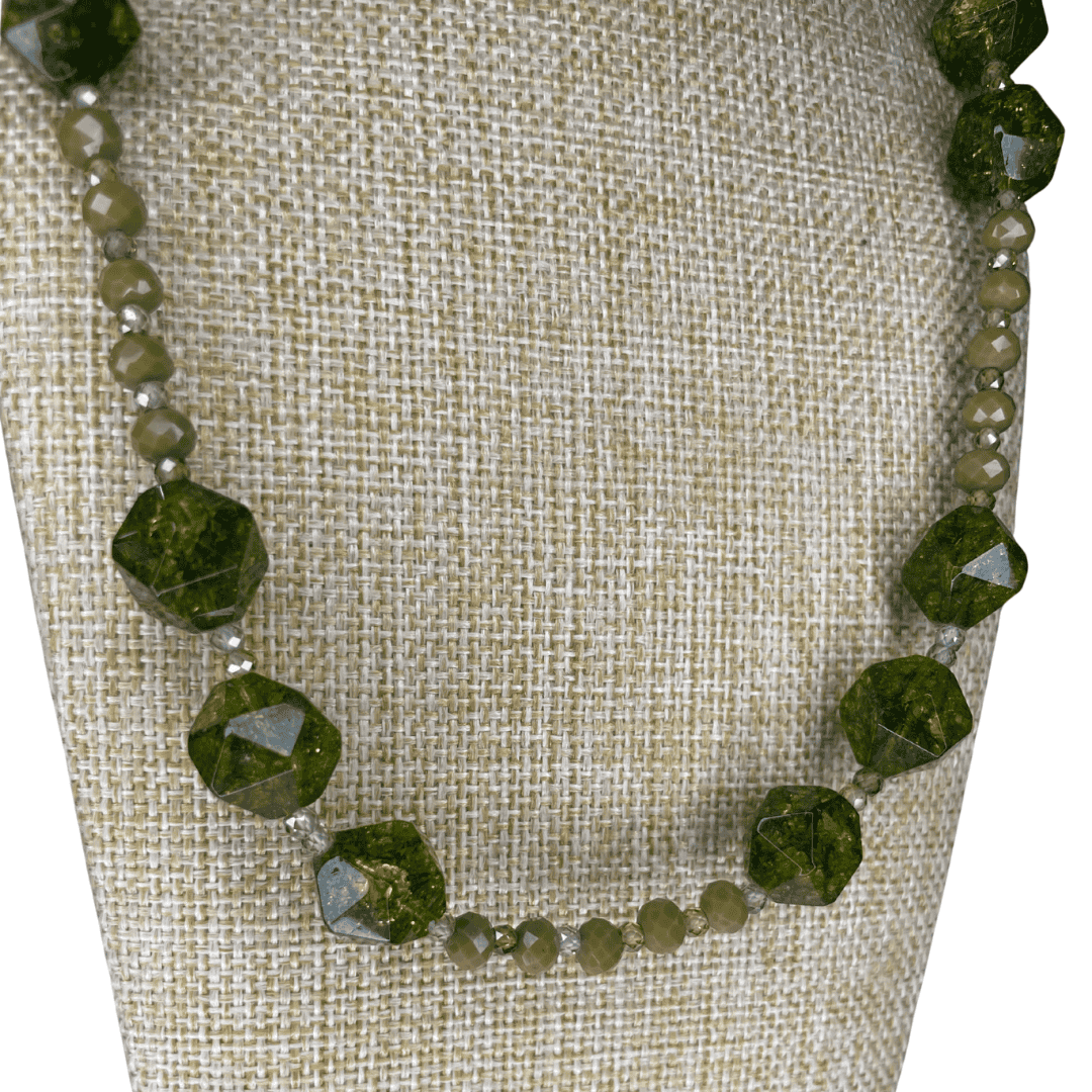 Collar Handmade Verde Mar