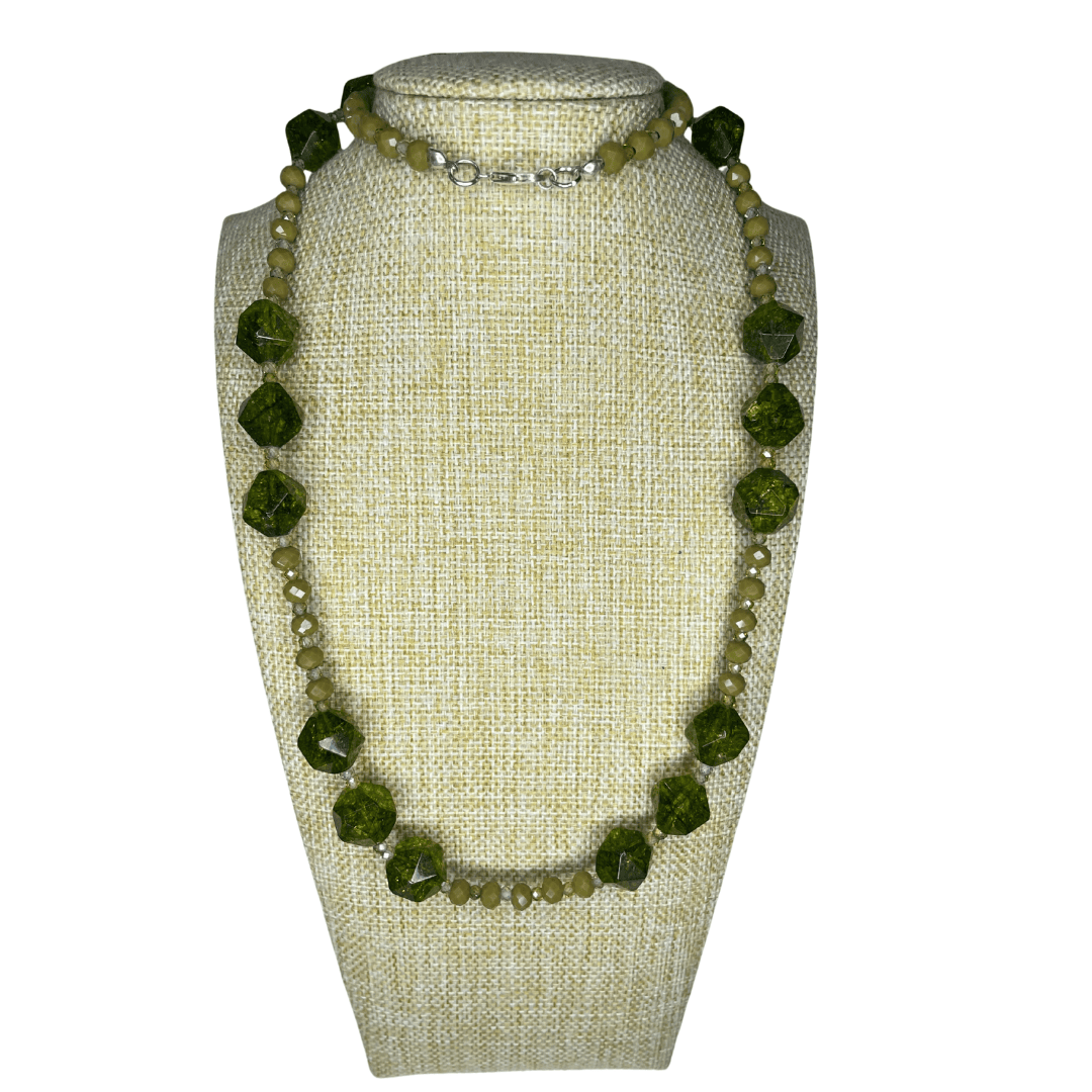 Collar Handmade Verde Mar - Imagen 2